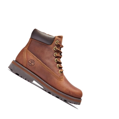 Timberland Courma Side-Zip Original 6-inch Boots Gyerek Barna | HU-568LPGT