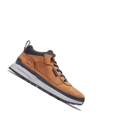 Timberland Field Trekker Low Hiker Túrabakancs Férfi Sárga | HU-805VPDF