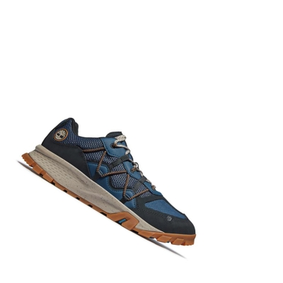 Timberland Garrison Trail Túrázáshoz Shoe Túrabakancs Férfi Kék | HU-318VQOY