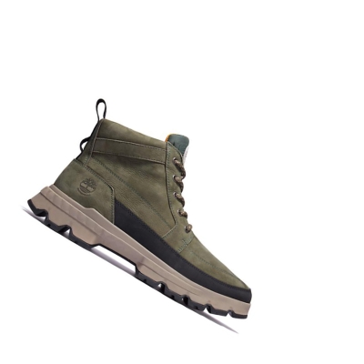 Timberland GreenStride™ TBL® Eredeti Ultra Chukka Bakancs Férfi Sötétzöld | HU-932CRAT