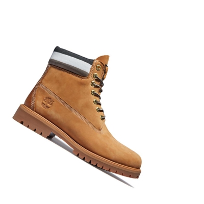 Timberland Heritage Téli Original 6-inch Boots Férfi Sárga | HU-508BLXK