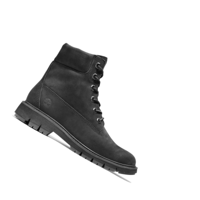 Timberland Lucia Way Original 6-inch Boots Női Fekete | HU-158EDZT