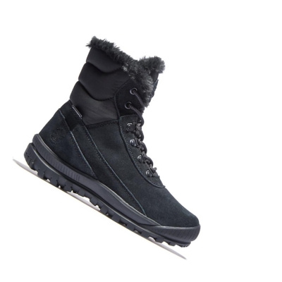 Timberland Mount Hayes Téli Original 6-inch Boots Női Fekete | HU-960UVSI