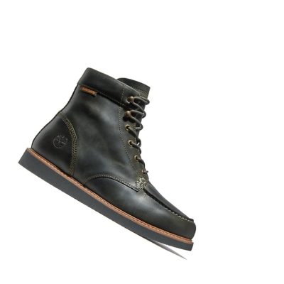 Timberland Newmarket II Moc-toe Original 6-inch Boots Férfi Sötétzöld | HU-982EUCJ