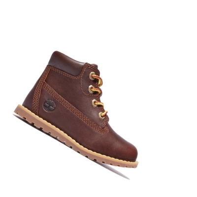 Timberland Pokey Pine Original 6-inch Boots Gyerek Barna | HU-943KIPN