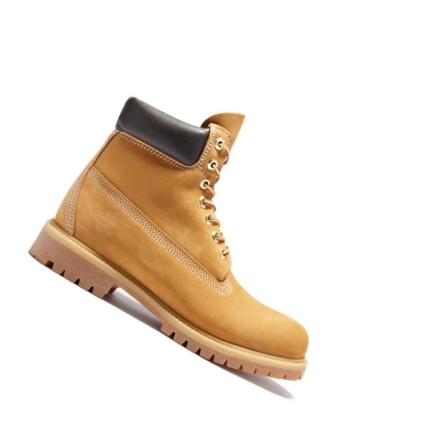 Timberland Premium Original 6-inch Boots Férfi Sárga | HU-162KYRX