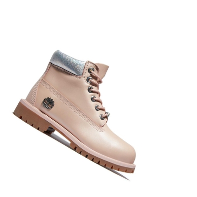 Timberland Premium Original 6-inch Boots Gyerek Rózsaszín | HU-207UJTG