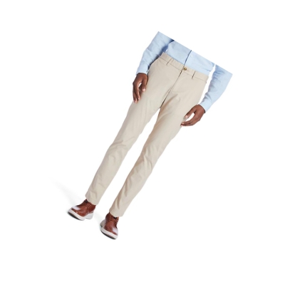 Timberland Sargent Lake Stretch Chinos Nadrág Férfi Bézs | HU-751XCQK