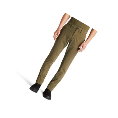 Timberland Sargent Lake Ultrastretch Chinos Nadrág Férfi Sötétzöld | HU-493XZGM