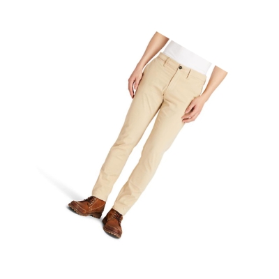 Timberland Sargent Lake Ultrastretch Chinos Nadrág Férfi Bézs | HU-987MRWO