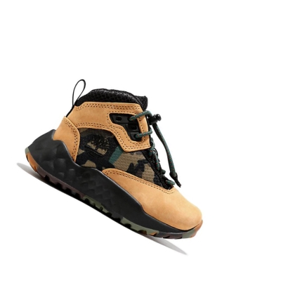 Timberland Solar Wave GreenStride™ Túrabakancs Gyerek Sárga | HU-685JZNO