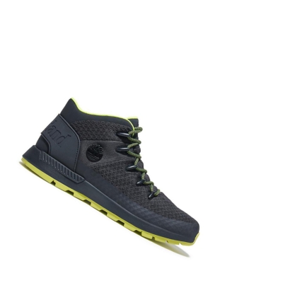 Timberland Sprint Trekker Mid Hiker Túrabakancs Férfi Fekete | HU-956ROSY