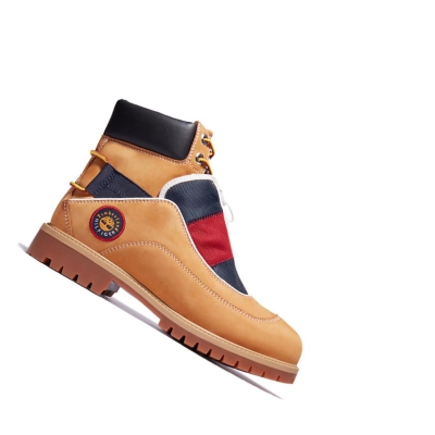 Timberland Tommy Hilfiger x Timberland® Re-Mixed EK+ Original 6-inch Boots Férfi Sárga | HU-085NWHT