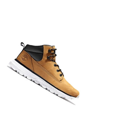 Timberland Treeline Chukka Túrabakancs Férfi Sárga | HU-976BLCH