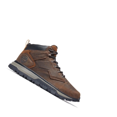 Timberland Treeline Hiker Chukka Bakancs Férfi Sötétbarna | HU-259ENHT