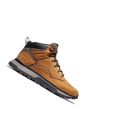 Timberland Treeline Hiker Chukka Bakancs Férfi Sárga | HU-529CABZ